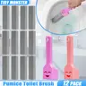 12 Pack Pumice Stone for Toilet Cleaning Extra Long Handle for Removing Bowl Ring Pool Bathroom Toilet Brush Limescale Stain Remover for Tile Bath-tub