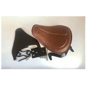 Harley Davidson Sportster Upholstery Vinyl Seat with Kit Springs XL883 XL1200