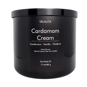 Cardamom Cream Candle