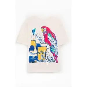 PacSun Men's Corona Parrot T-Shirt - Multicolor