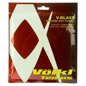 V-Blast 17G Hybrid Tennis String - High-Performance Tennis String for Enhanced Performance and Durability
