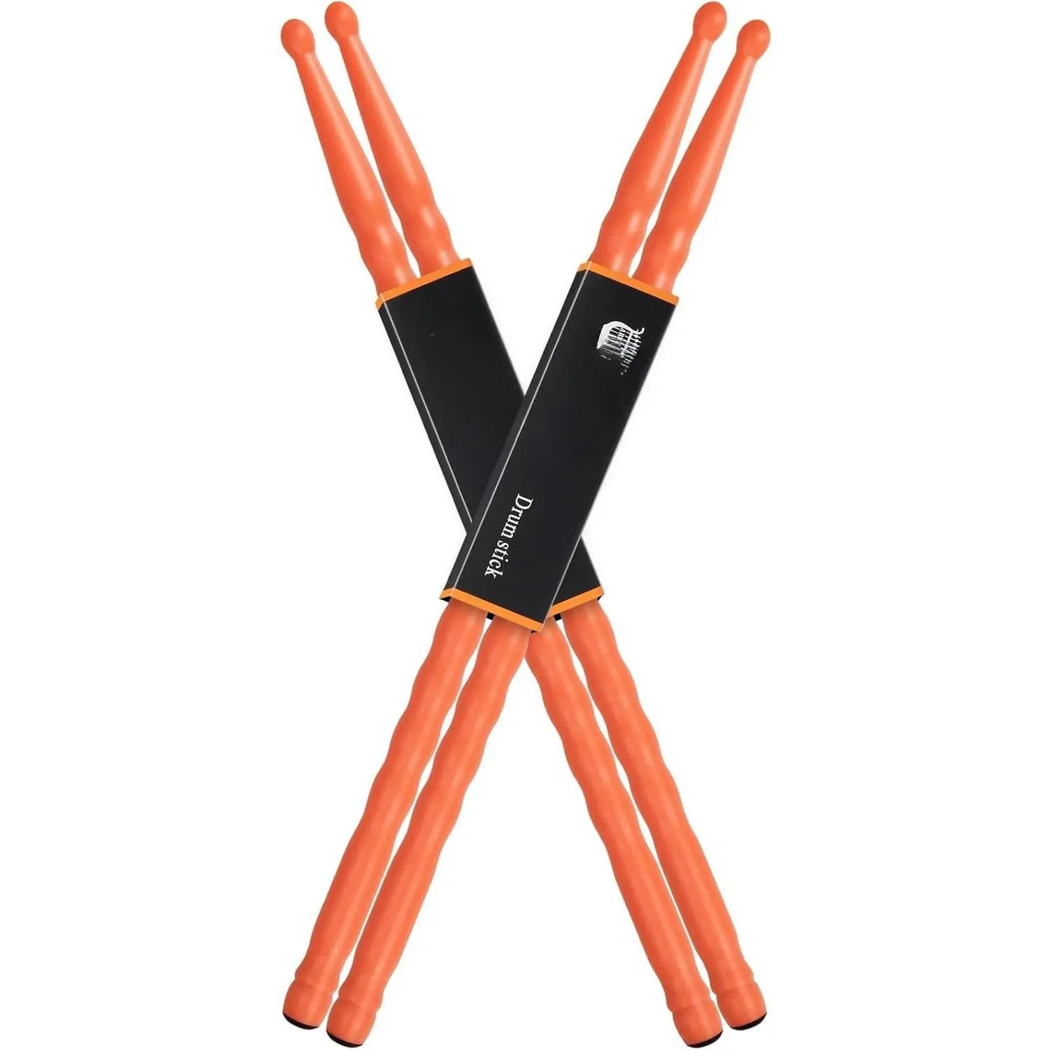 Drum Sticks 5a 2 Pack Orange Carbon Fiber Drumsticks