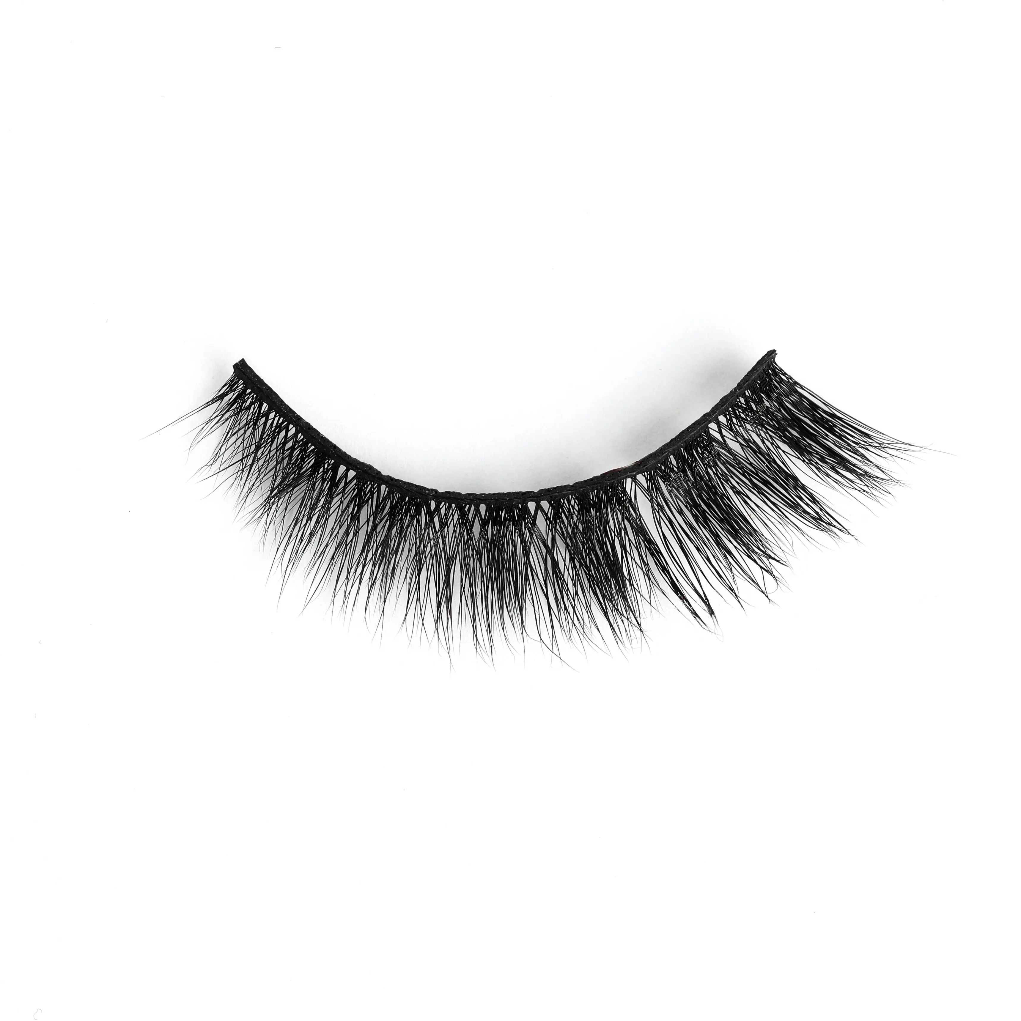 Monterrey Wispy Full Volume Faux Mink Lashes - Short to Medium Length, Lightweight, Comfortable, Vegan Cruelty-Free, Reusable Up to 15 Times