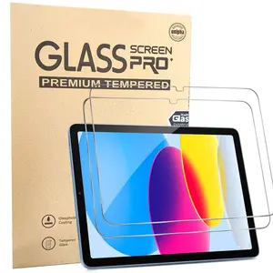 2pcs 9h Ultra Clear Tempered Glass Screen Protector for iPad Pro 13-Inch M4/m5 & Air 13-Inch Air6/air7, Anti-Scratch, Shatter-Resistant, Case Friendly, Accessories