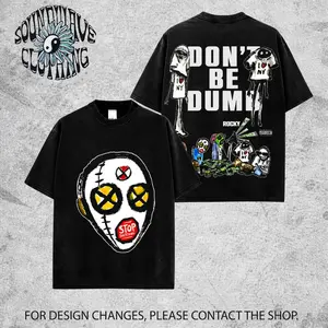 Rocky Don't Be Dumb 2026 Merch - Asap Mob Fans High-quality Cotton T-Shirt, Rakim Mayers Fan Shirt Hip-Hop Shirt, Don't Be Dumb Tour Merch, Gift For Flacko Rap Fan Graphic Tee