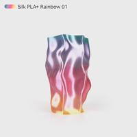 Silk PLA+ Rainbow 01