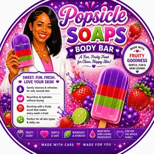 🍭🧼 Popsicle Soap