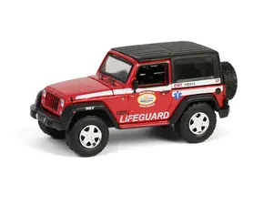 2011 Jeep Wrangler – Volusia County Florida Beach  Lifeguard/EMT (First Responders Series 2) Diecast 1:64 Scale Model - Greenlight 67060E