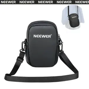 NEEWER BASICS PB13 Camera Sling Bag, Water Resistant Lightweight Compact Travel Case Crossbody for Photographers, Compatible with DJI Osmo Pocket 3 iPhone DSLR Mirrorless Small Photography Accessories
