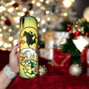 Aguilas Del America Insulated Thermo Tumbler - Stainless Steel Thermal, Portable Beverage Cup - Practical, Stylish for Hot or Cold Drinks, Washable Drinkware