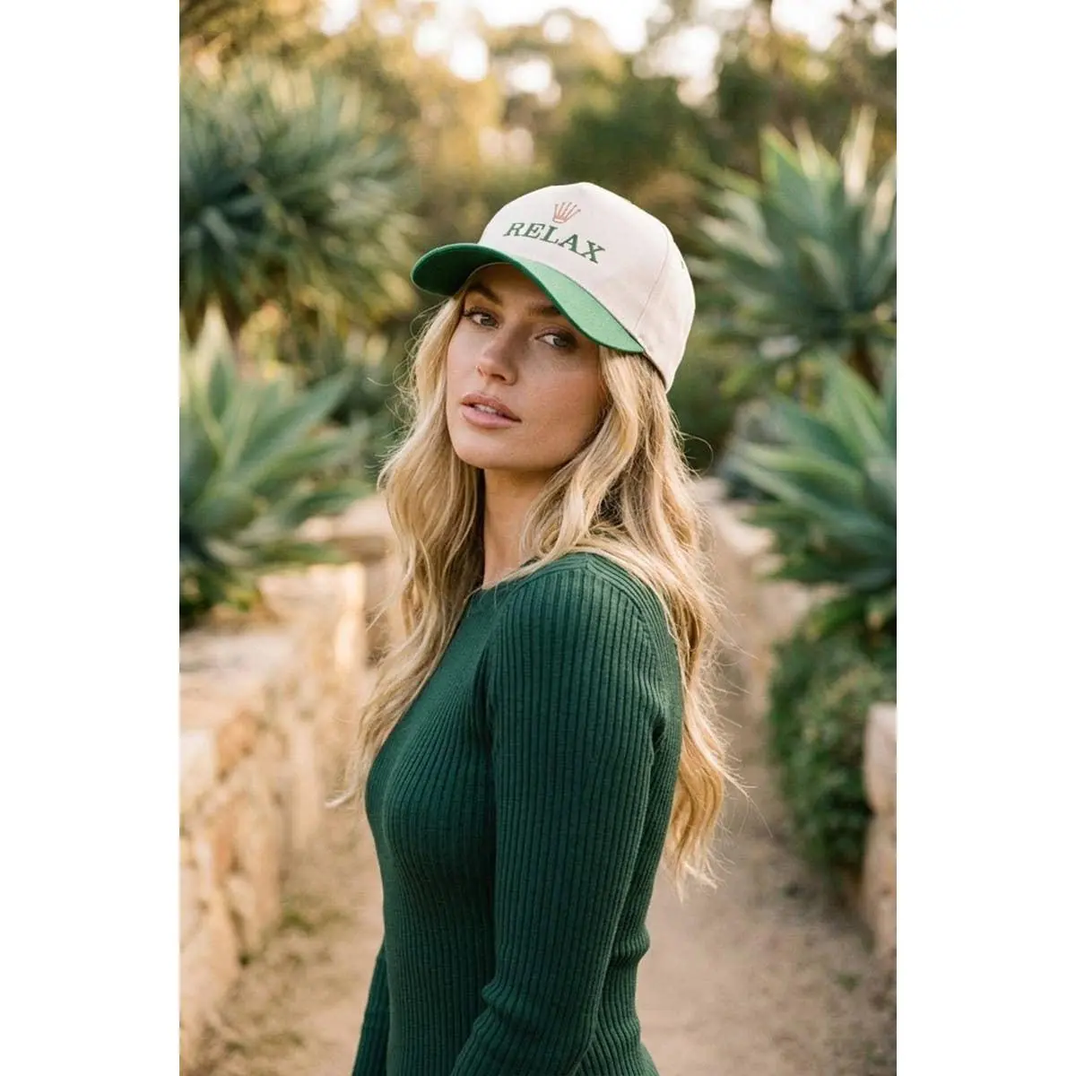 Relax Two Tone Snapback Hat