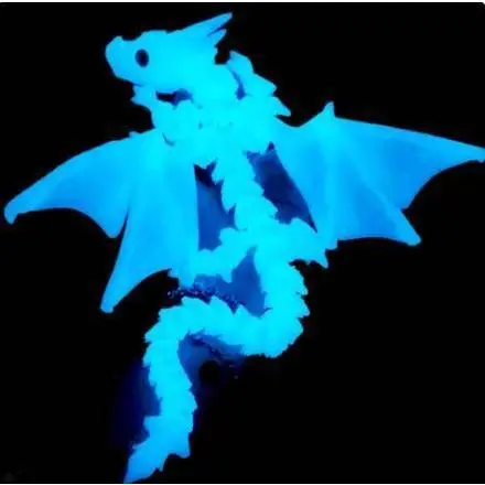 30Cm luminous blue dragon