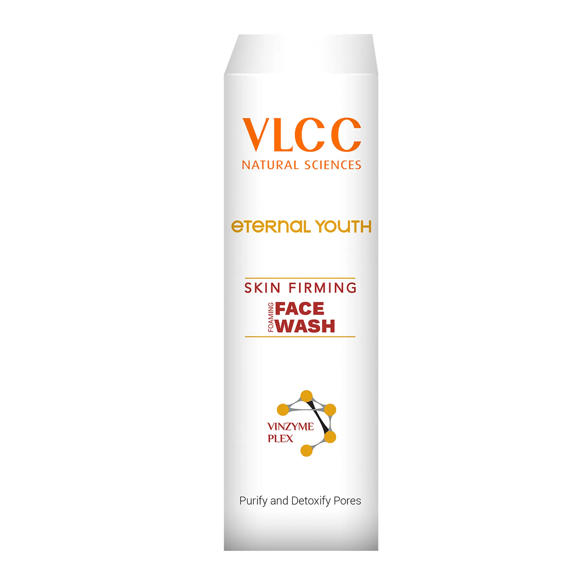 VLCC Eternal Youth Skin Firming Face Wash - Facial Cleanser with Vitamin E and Natural Oils for Pores - Facial Cleanser for All Skin Types - 3.3 oz