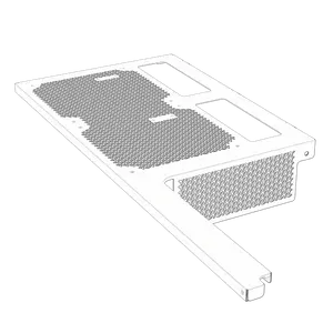 FRAME 4000D Replacement PSU Shroud, White