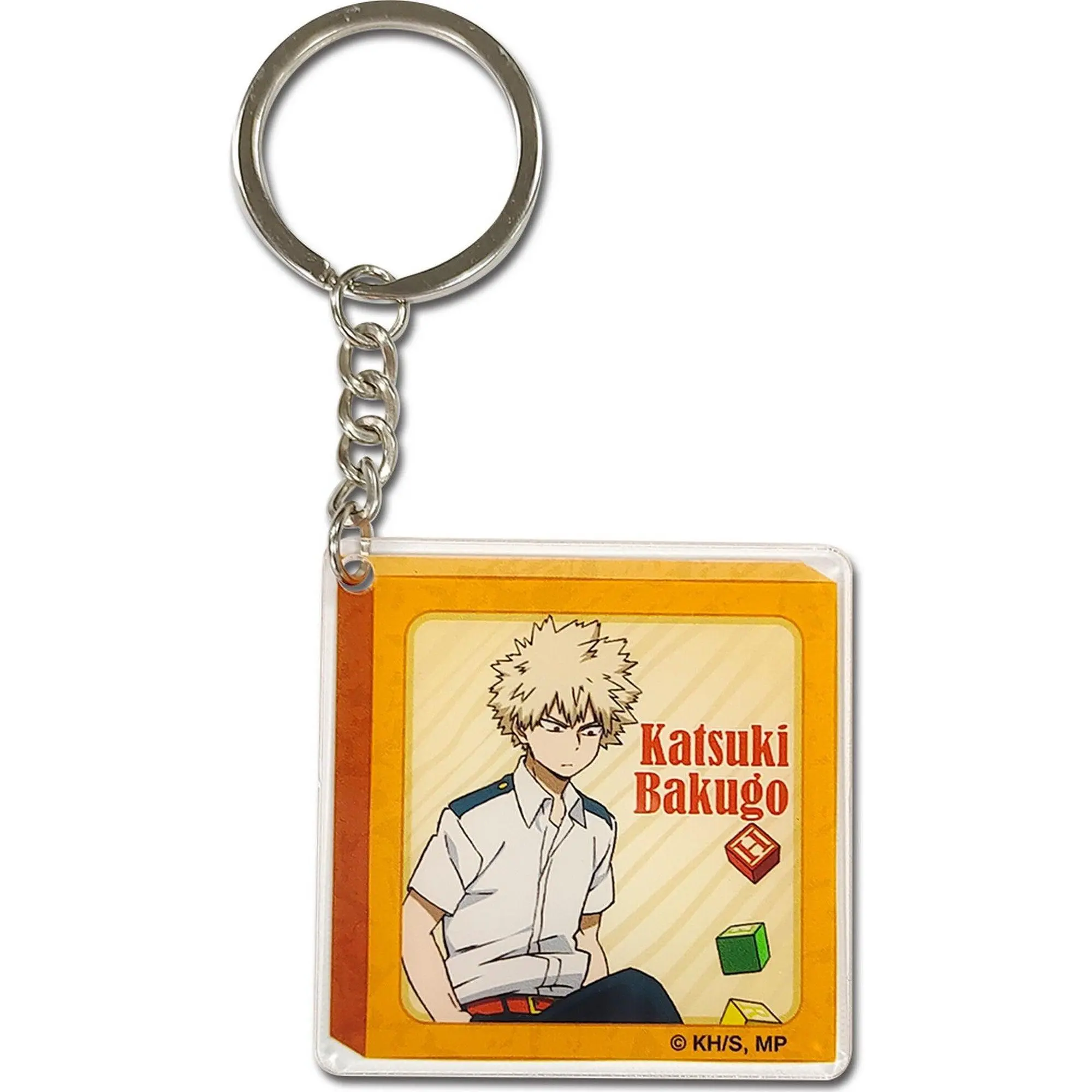 My Hero Academia S3 - Bakugo Katsuki Block Keychain