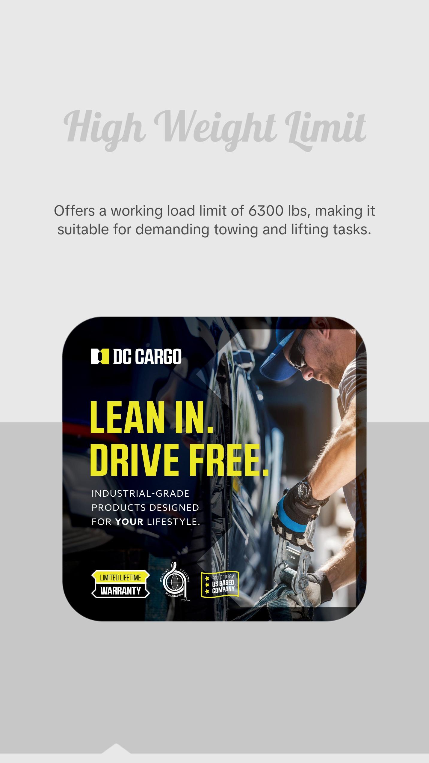 5/8" Forged Weld-On D-Ring - 6,300 lbs.