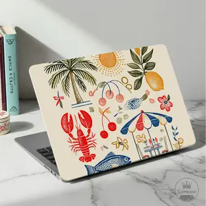 Summer elements Soft Case for MacBook, Laptop Cover Compatible with MacBook Air M3 A2681 A3113, M2 Air 15 A2941 A3114, Air 13.3 A2179 A1932 A2337, M1 Retina Pro 13 A2289 A2251 A2338 A1706 A1989 A2159 A1708, etc. (2020 - 2025 models) Hybrid Protective Case