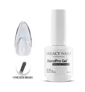 Legacy Nails XtendPro Gel Strong Nail Tip Adhesive High Velocity 0.5 oz