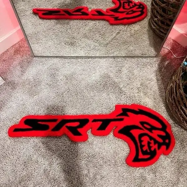 SRT with hellcat head rug SRT with hellcat head rug