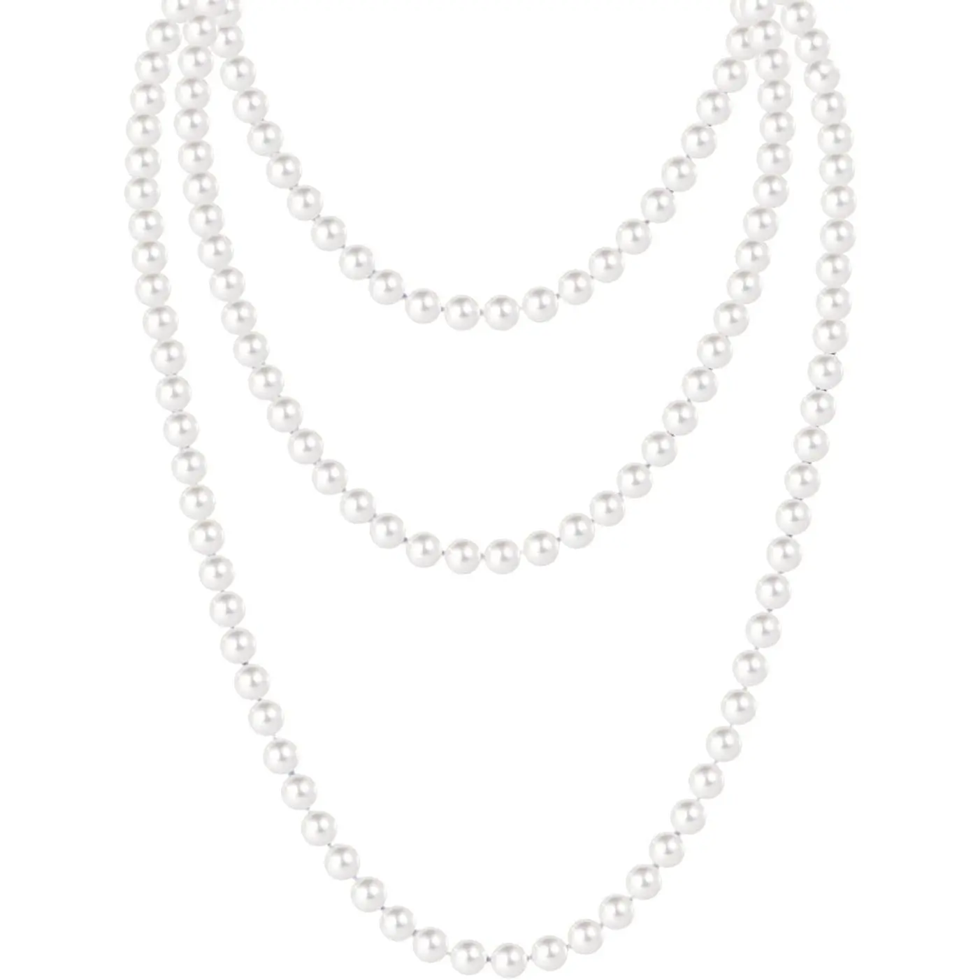Long Pearl Necklace
