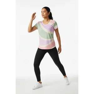 Copacabana Print T-Shirt - Pastel Fantasy