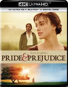 Pride & Prejudice  [4K ULTRA HD BLU-RAY MOVIE] , Sign Language, Subtitled