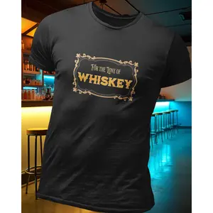 Whiskey T-Shirt - Elegant Design for Whiskey Lovers, Perfect for Casual Wear