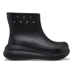 Crocs Classic Crush Rain Boot Black (men) by StockX