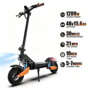 G67 Electric Scooter with RGB Angel-Eye Lights & Side Strips, 48V 15.6Ah Battery, 30Mile Range, 31MPH, 10" Off-Road Tires, IPX5 Waterproof, Dual Disc Brakes, E-ABS, Foldable, Save on Gas, Perfect Night Ride & Daily Commute