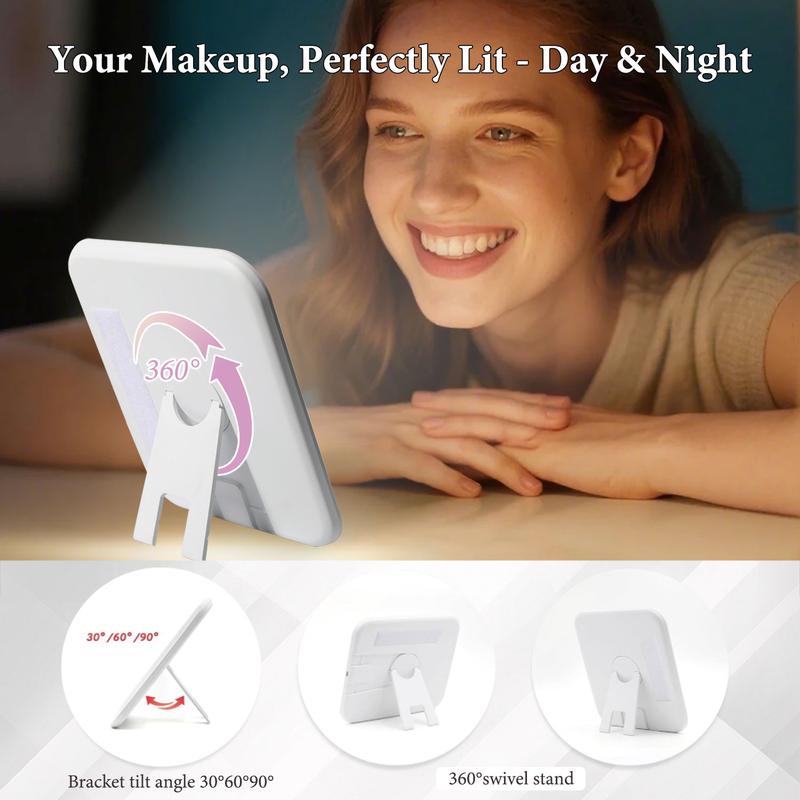 Behaesty Portable Makeup Bag with 3-Color LED Light Detachable Mirror 2000mAh USB Rechargeable Waterproof PU Leather Organizer Compact Travel Cosmetic Pouch Vanity Purse Zip TikTokShopBlackFriday Behaesty Portable Makeup Bag with 3-Color LED Light Detachable Mirror 2000mAh USB Rechargeable Waterproof PU Leather Organizer Compact Travel Cosmetic Pouch Vanity Purse Zip TikTokShopBlackFriday