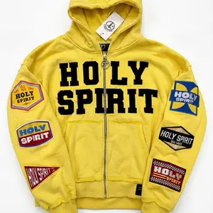 Holy Spirit Patchwork Hoodie
