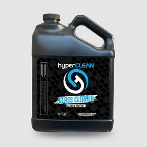 hyperCLEAN V2 Glass Cleaner, Streak-Free Windshield Cleaner with Waterproof Layer, Fast-Acting Effortless Solution for Ultimate Crystal-Clear Car Window Clarity and Water Repellency