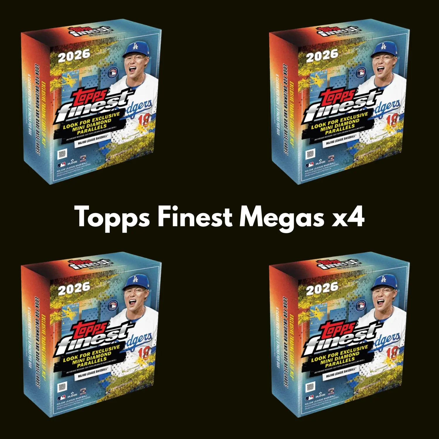 Break #445 ***NeW*** 2025 Topps Finest Mega 4x box - PYT