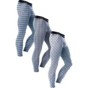 Men's Base Layer/Athletic/Running Tights/Leggings-Soft Thermal Bottoms| Multi Packs