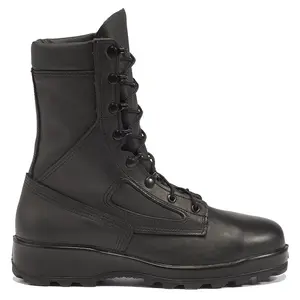 Belleville Men's 495 St Us Navy General Purpose Steel Safety Toe Boot In Black Footwear Closed