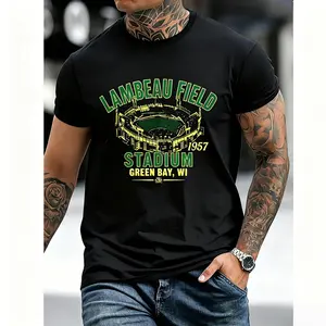 Lambeau Field 1957 Retro Stadium Tee | Heavy Cotton Unisex Top