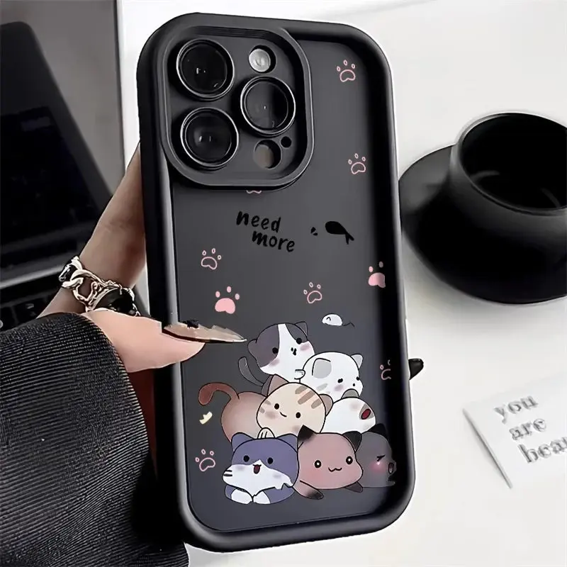 Cute Cartoon Cat Phone Case