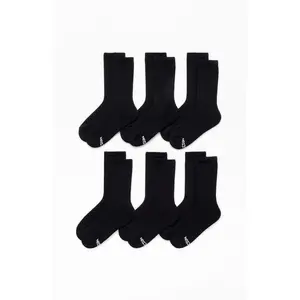 Pacsun Men's 6 Pack Basic Crew Socks