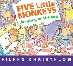 Five Little Monkeys Jumping on the Bed Board Book by Eileen Christelow||Eileen Christelow [Board book]