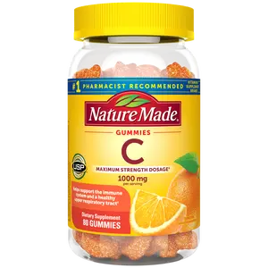 Vitamin C Gummies Maximum Strength Dosage‡ 1000 mg per serving
