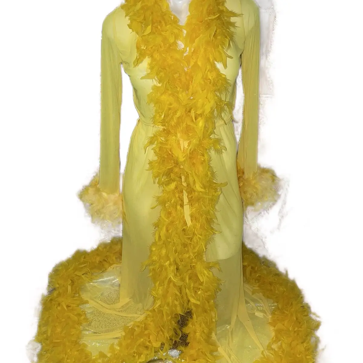 lucy in the sky flowy dress Women's Easy-Silk Robe Dress