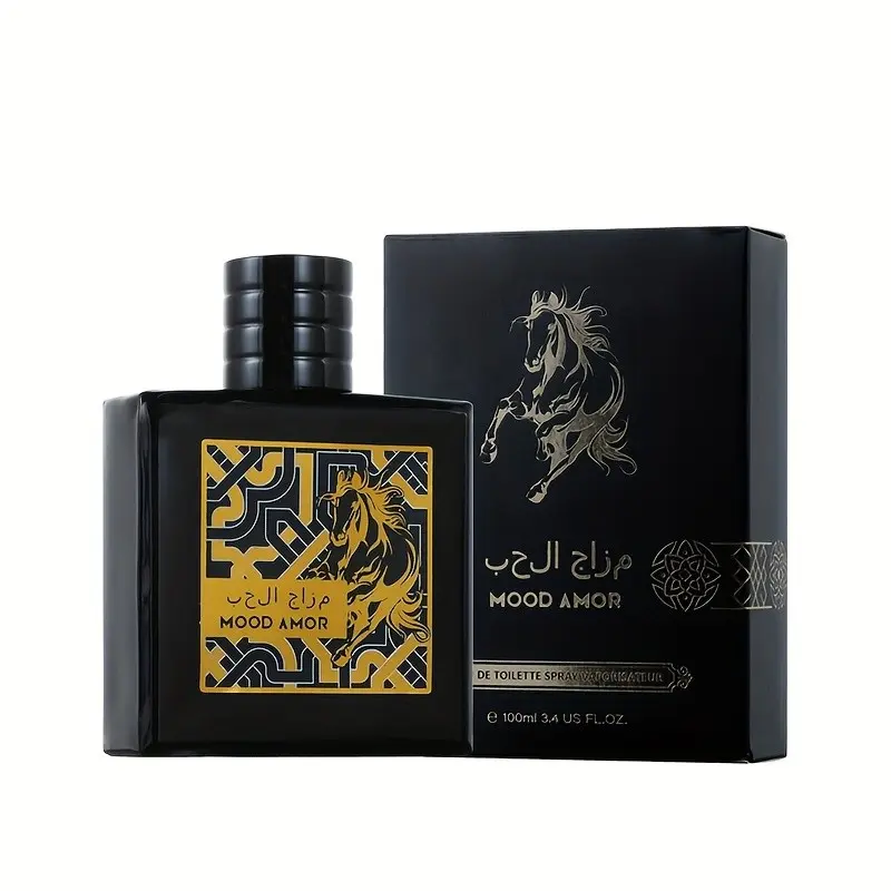 Men's Perfume 100ML Eau de Toilette Arabic Scent, Arabian Fragrance, Long-Lasting Fragrance, Woody Aromatic Fragrance, Woody Scents, Daily Use, Perfect Gift for Dates and Birthdays