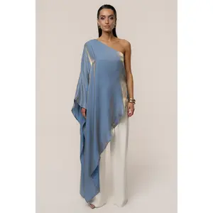 Blue Cher Iridescent Top