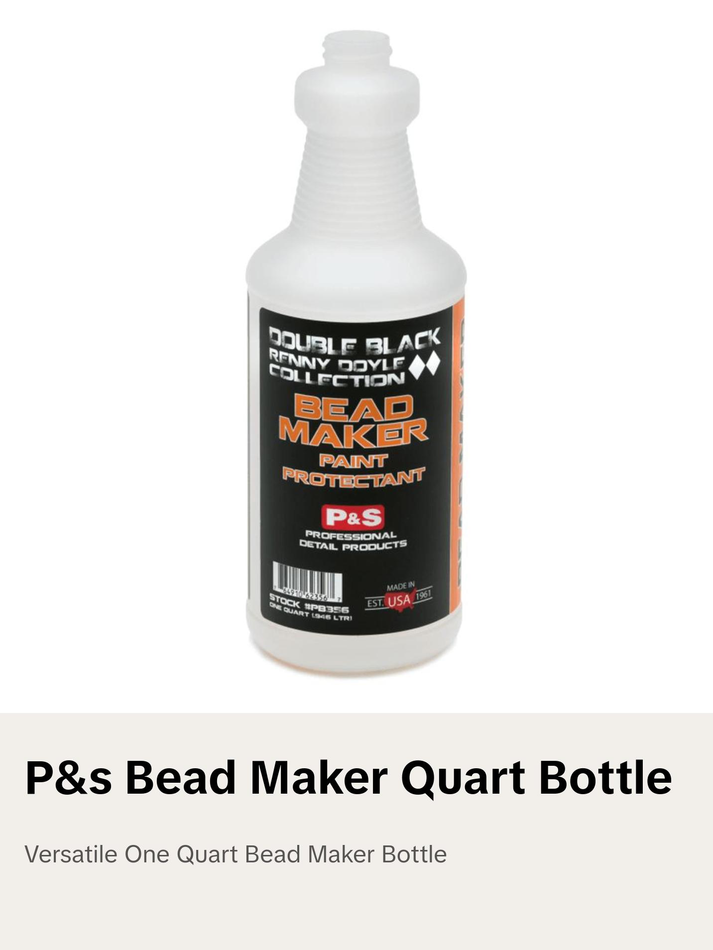 P&S Bead Maker Bottle One Quart