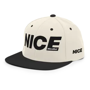 NICE OG Natural/Black Snapback