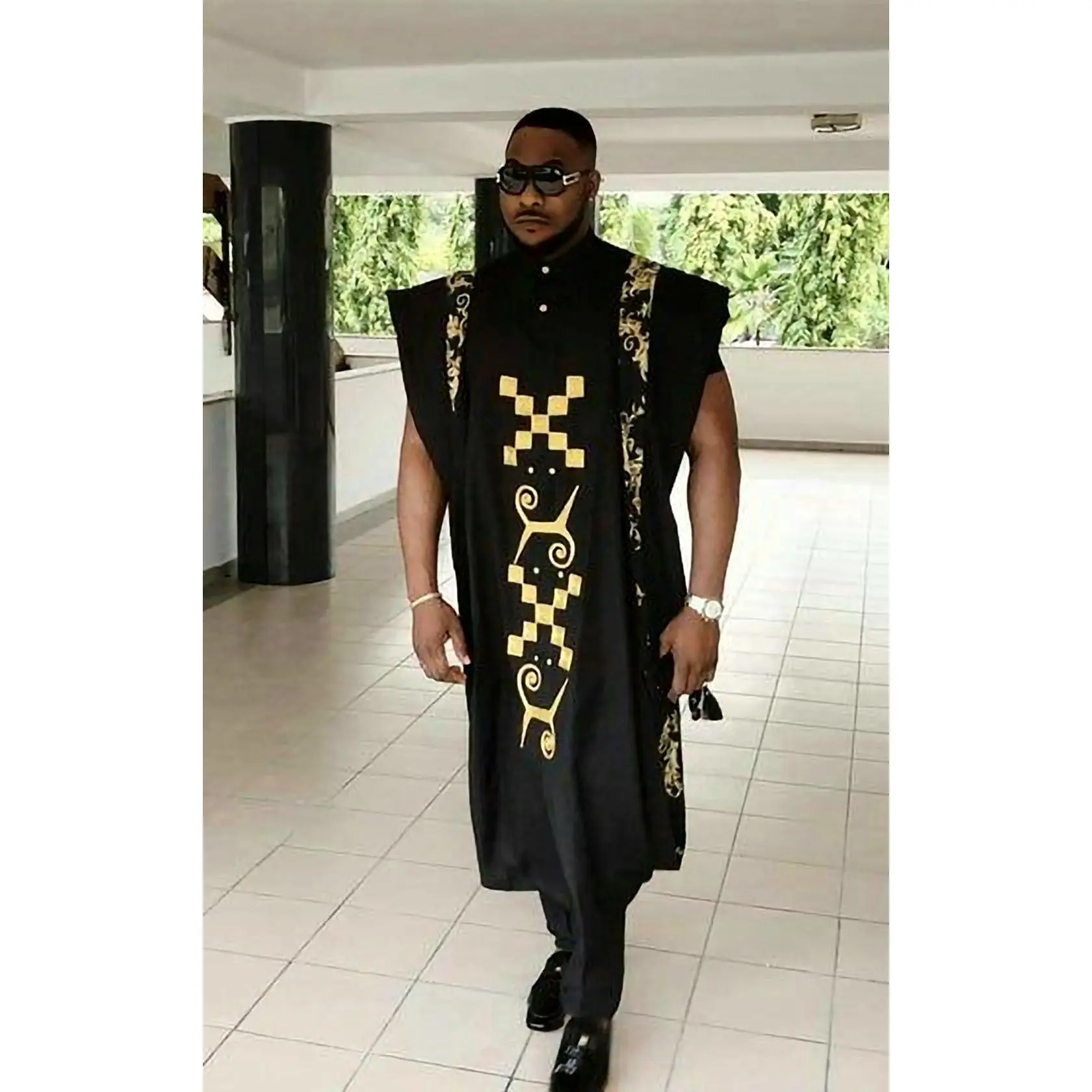 MG Prestige 3 Piece Yoruba Agbada Traditional Clothing AGP