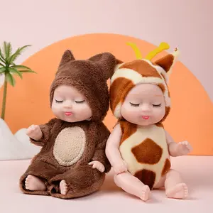 Princess doll,A set of 6 adorable sleep princess dolls is an excellent birthday and holiday gift, and also a perfect birthday present for girls and a great companion for bedtime.