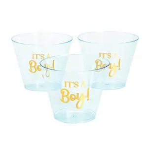 9 oz. It’s a Boy Disposable Plastic Cups - 24 Ct.