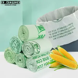 50/100pcs Biodegradable Garbage Bag Household Kitchen
