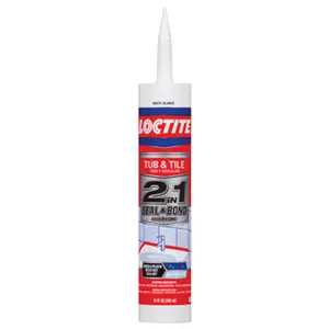 Henkel 1936464 Loctite 2 In 1- 10 oz. White- Tub N Tile Caulk